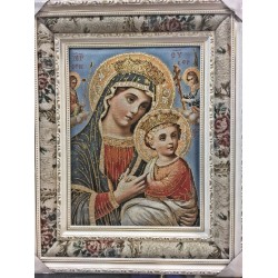 St. Mary - Framed Cloths Painting